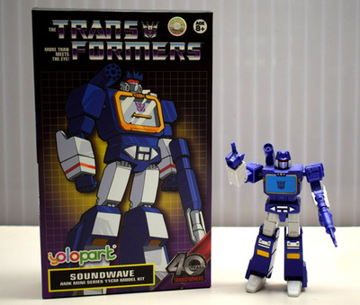 Yolopark Transformers Action Figure Soundwave AMK Mini Series Model 