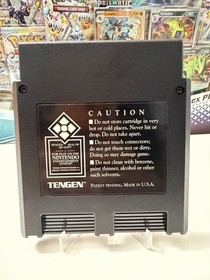 Skull & Crossbones Tengen (Nintendo NES, 1990) NEAR MINT- Cleaned & Tested🔥