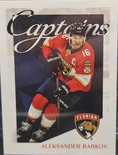 25-26 Topps Stickers Aleksander Barkov Captains 🚨🚨🚨 Florida Panthers 