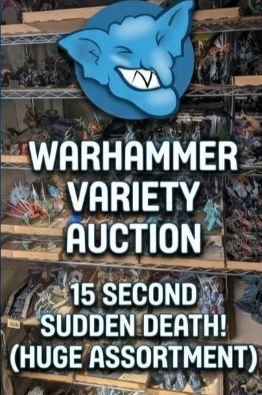 Warhammer Variety & Mixture Auctions - £1 Start - FREE PAINT - Sudden Death
