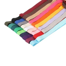 Cotton Twill Tape 5/8 Inch 10 Yards Cotton Ribbon Herringbone Webbing Trim Black