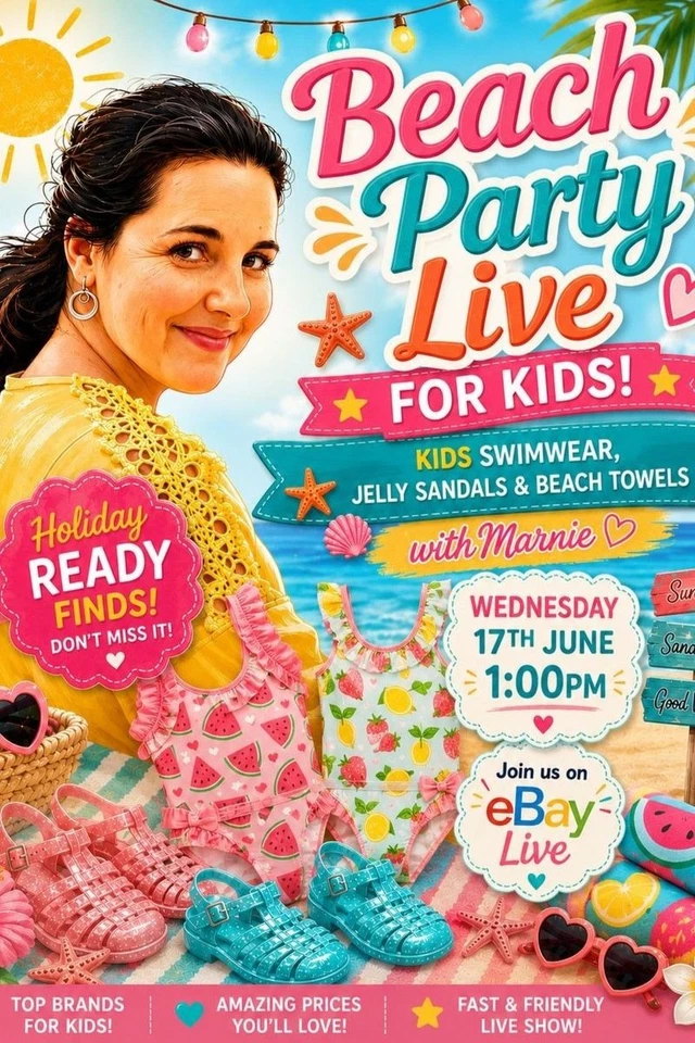 🏖️ Beach Party Live - Kids Items