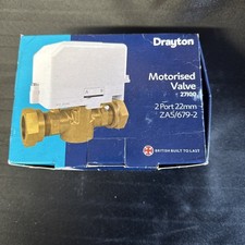 Drayton ZA5/679-2 Motorized Zone Valve 22mm 2-Port 27100