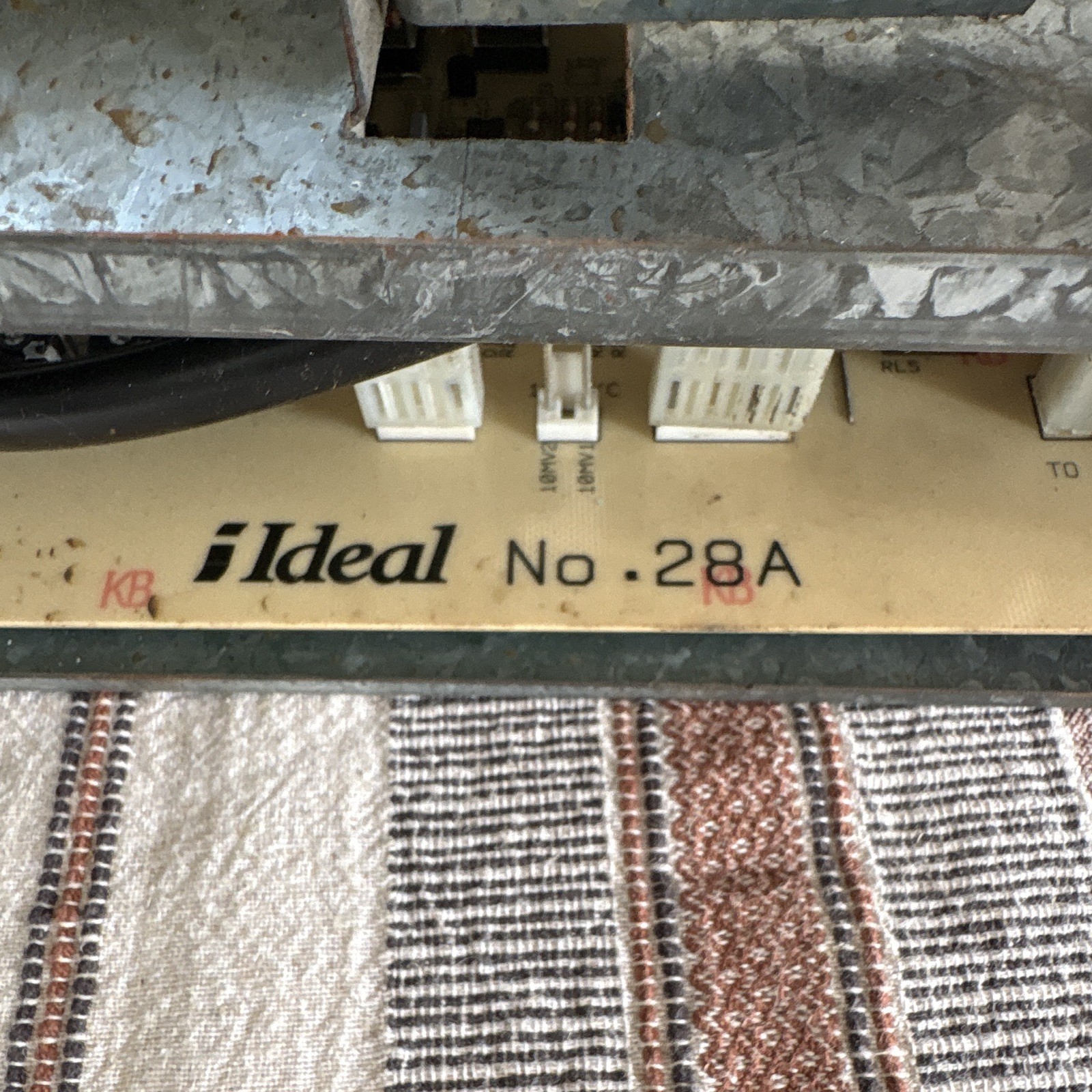 Ideal 28A Boiler Gas Control Board/Module on Mounting Plate HR9626 230V ...