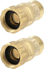 Heavy Duty 25 psi Water Pressure Regulator 3/4 inch Hose Thread Drip Yellow 