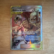 Pokémon Guzma & Hala 229/236 Sm-Cosmic Eclipse Ultra Rare Holo TAG TEAM Trainer on eBay