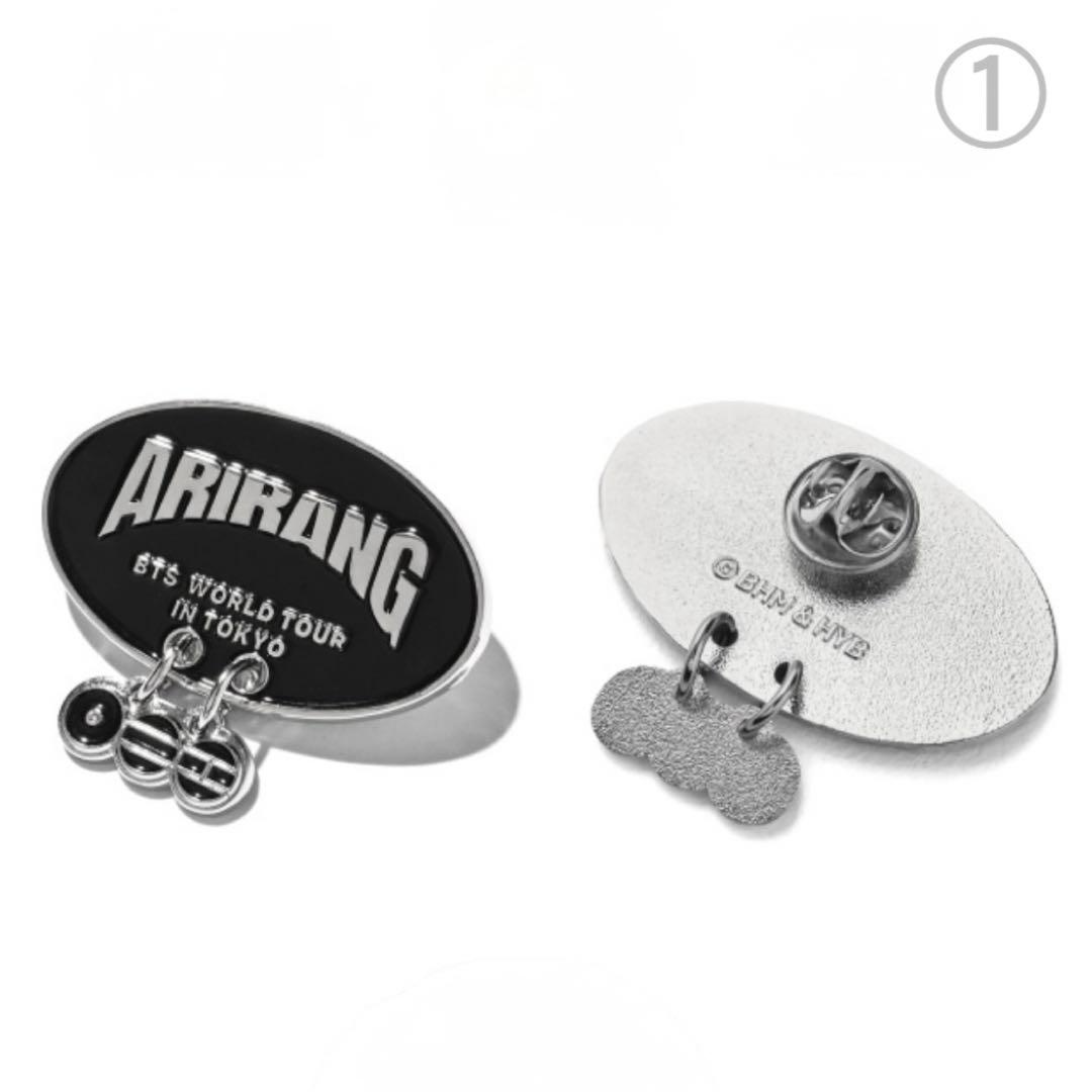 BTS WORLD TOUR ARIRANG pin badge complete 7 set Limited Official