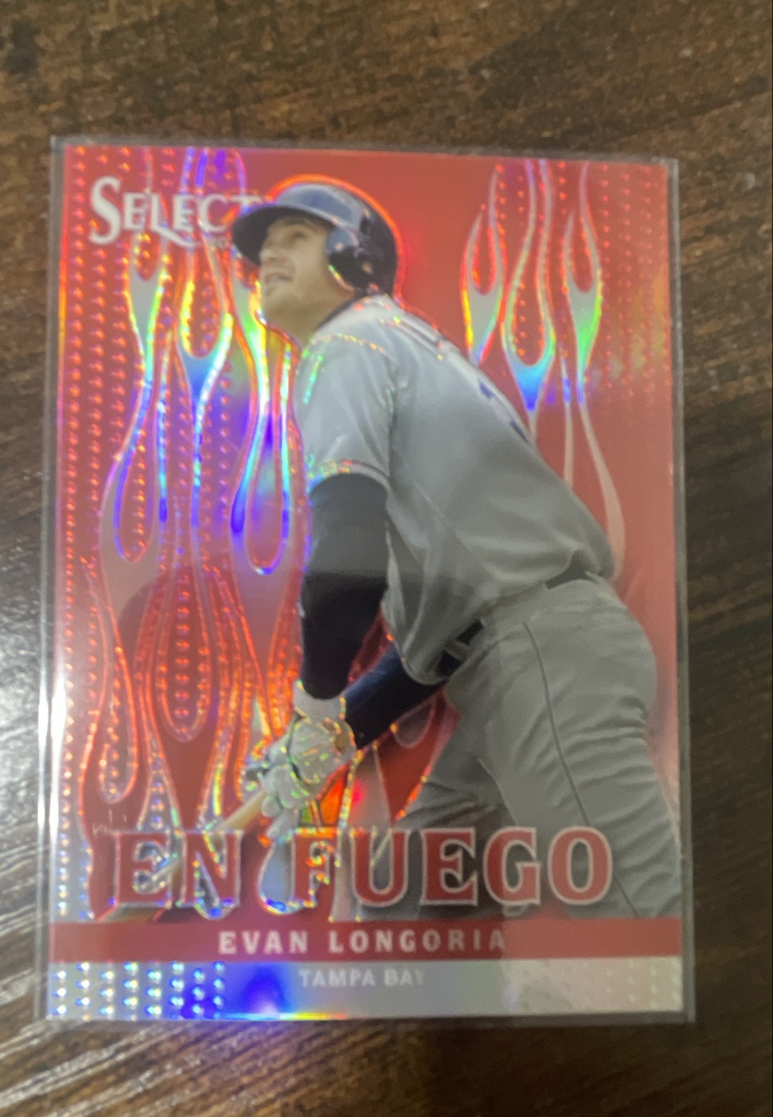 2013 Panini Select - En Fuego Evan Longoria #EF13 Silver Prizm