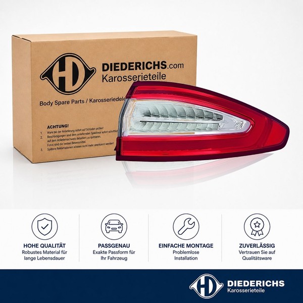Heckleuchte Rechts Diederichs 1429290 FÜR Ford RÜCkleuchte Hecklicht-image