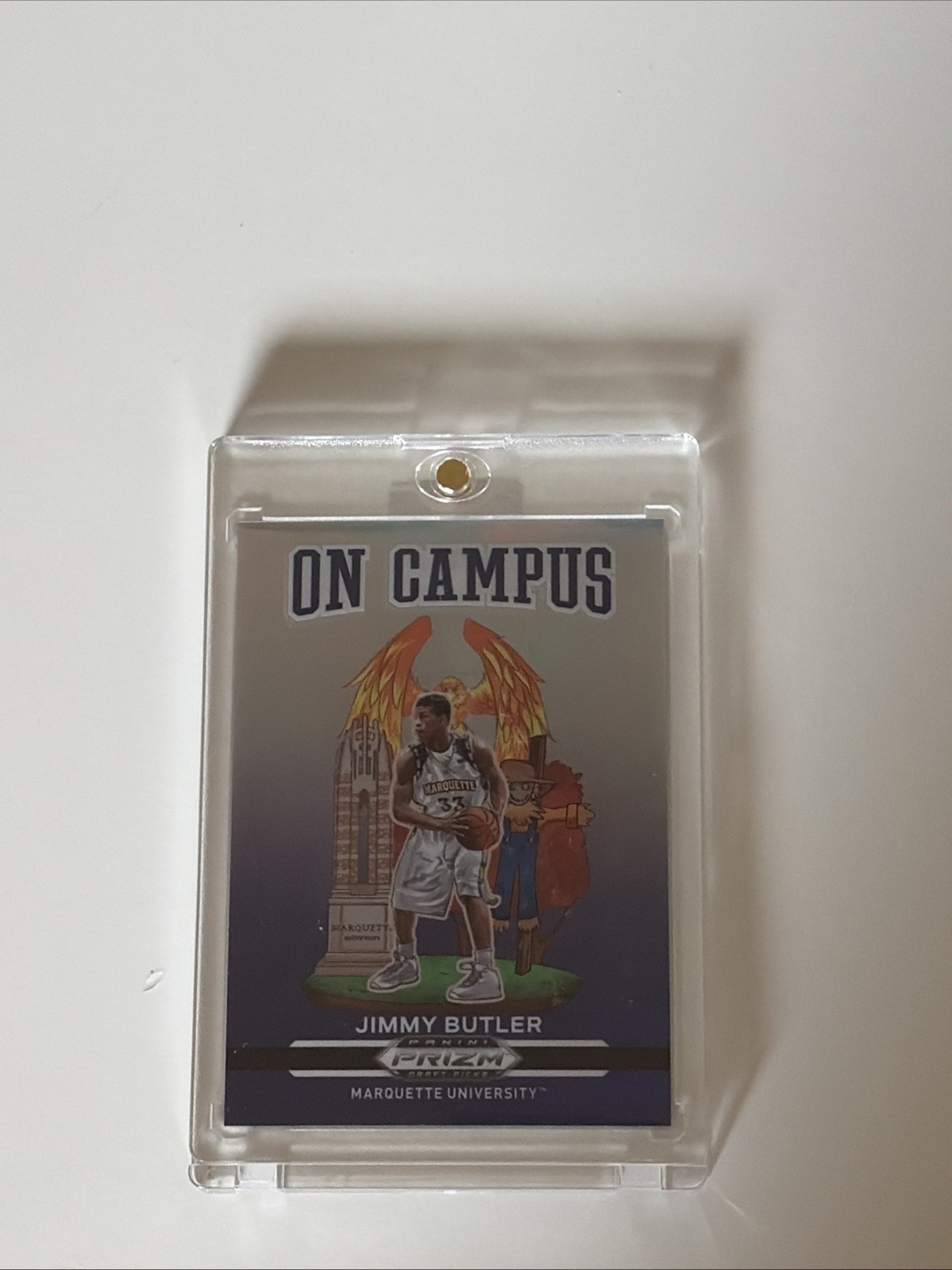 2021-22 Panini Prizm Draft Picks On Campus Jimmy Butler #20
