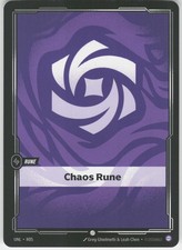 Chaos Rune #166 Prices | Riftbound Origins