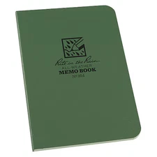 Rite In The Rain 954 All Weather Memo Book, Univ, 3-1/2 X 5 In.