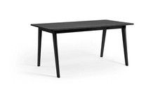 Habitat Nel Wood Veneer 4 Seater Dining Table - Black