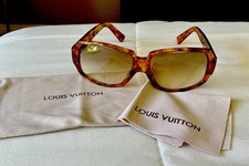 Louis Vuitton Ladies Sunglasses LV Monogram Design HAND MADE In ITALY W/Case Box