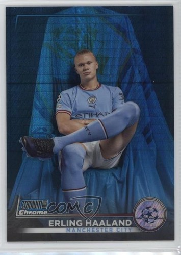 2022-23 Topps Stadium Club Chrome UEFA Competitions Erling Haaland #92 07jf