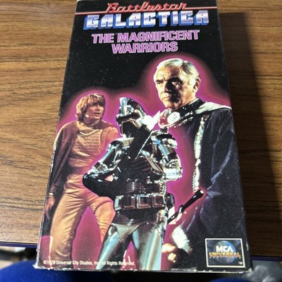 Battlestar Galactica Fire In Space VHS Tape, Box 2#1