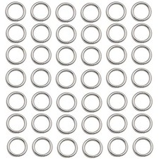 500 pcs Stainless Steel Split Rings Jump Rings Connector Rings for Jew