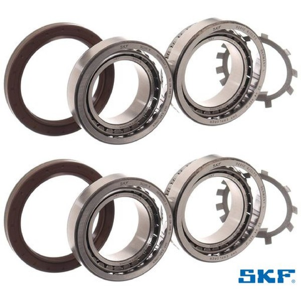 2X Radlagersatz Skf VKBA6700 2 Radlager Satz Links Rechts Hinterachse-image