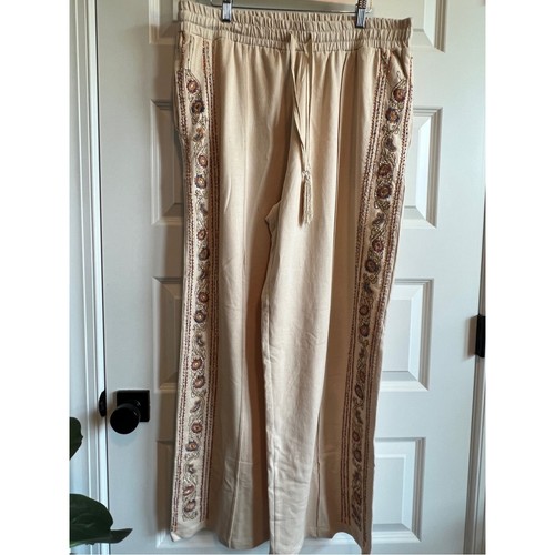 ARATTA “Must Have” Embroidered Lounge/Sweat Pant XL Minor Imperfection