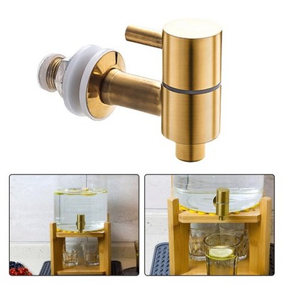 Messing Getränkespender Wasserhahn mit ergonomischem Design für einfaches Ausg
