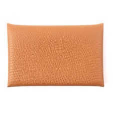 HERM S Hermes Calvi Epsom Card Case - DUTY FREE