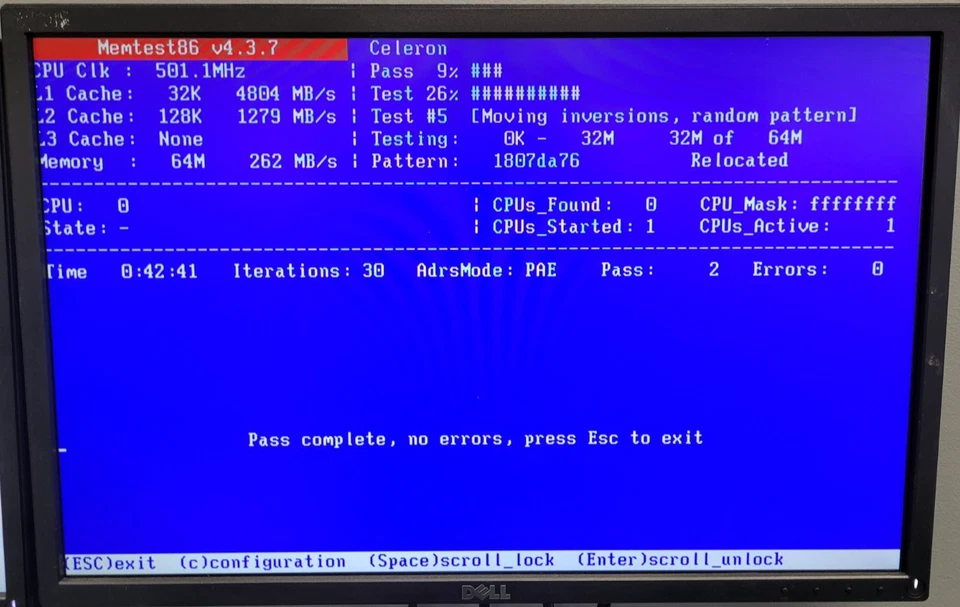 ASUS CUV4X Retro PC Intel Celeron 500MHz 64MB RAM 12GB HDD MS-DOS 3D-Rage Pro - Image 2 of 4