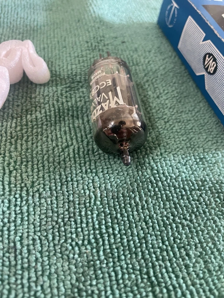 MAZDA ECC83 前置放大器阀...老式高端音频设备 — 第 4/4 张图片