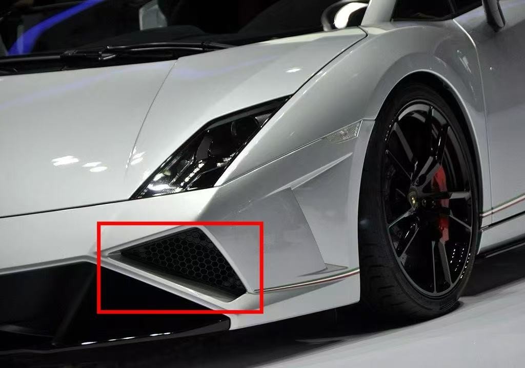 10-13 Lamborghini Gallardo LP560-4c front bumper LEFT drive grid 40080761C