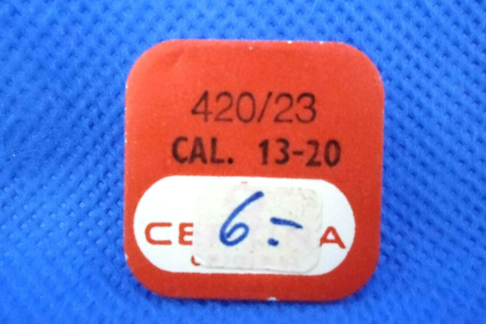 Roue de couronne CERTINA 420/23 CAL 13-20 répare remontage montre vintage
