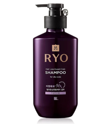 RYO Haarausfall Pflege Shampoo für fettige Kopfhaut 400ml - stärkt & gleicht aus