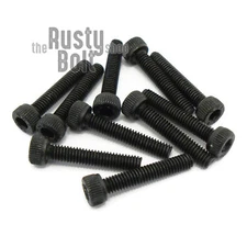 M2.5 x 14mm, Socket Head Cap Screws, 12.9 Steel, Black Oxide