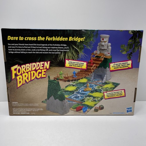 FORBIDDEN BRIDGE Adventure Board Game Hasbro Gaming 2-4 Players Ages 7+ NEW - Picture 8 of 11
