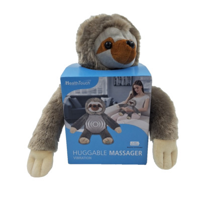 Sloth Health Touch Plush Vibrating Huggable Massager Relaxing Vibration New
