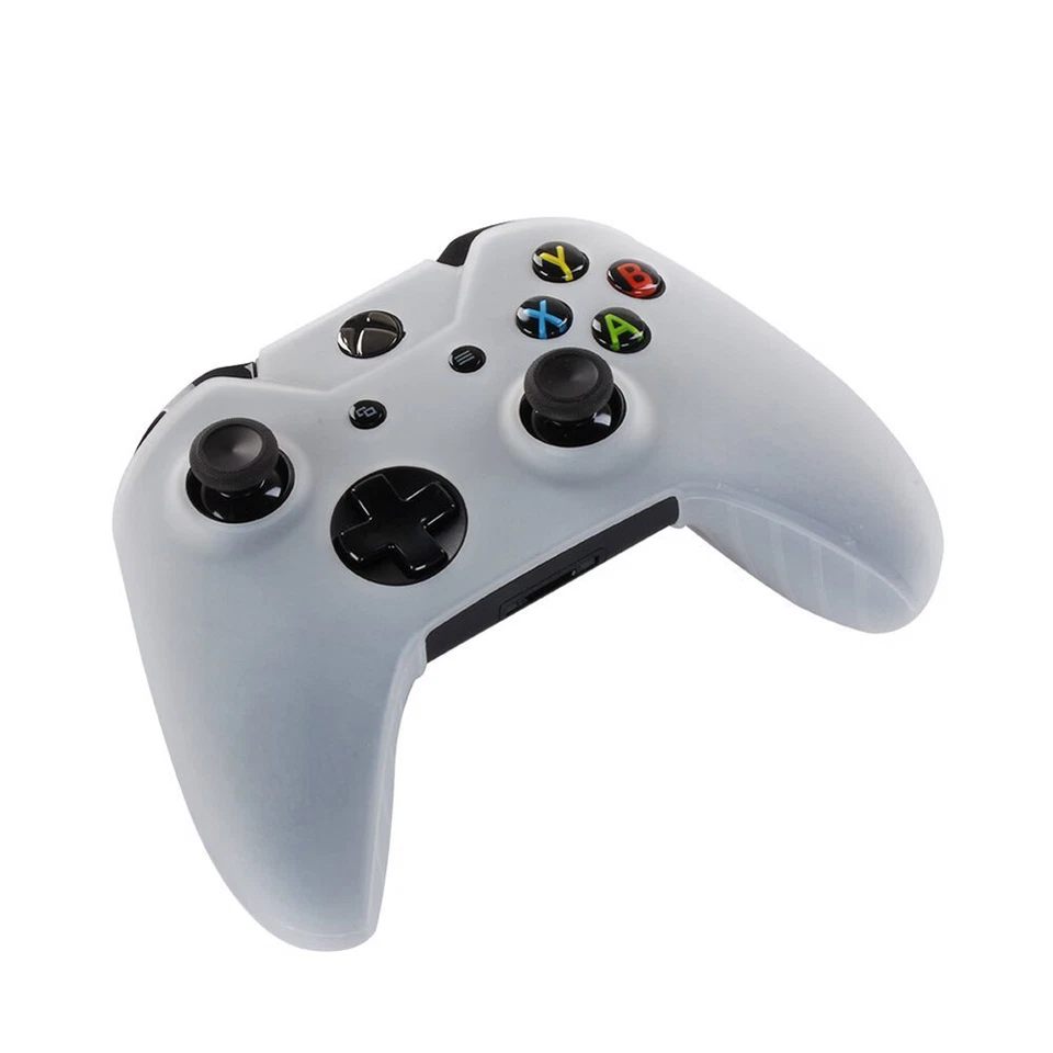 4PCS Silicone Rubber Skin Case Gel Protective Cover For Xbox One Controller - Image 4 of 4