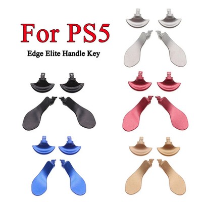 4PCS Metal Back Paddles for PS5 Edge Controller Interchangeable Back Button SDE