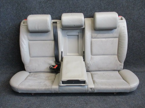 LEDER Rücksitzbank Audi A3 8P 2-türig Rückbank Ausstattung grau