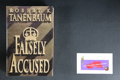  FALSELY ACCUSED ROBERT TANENBAUM 1996 1ST PRINT HARDCOVER  
