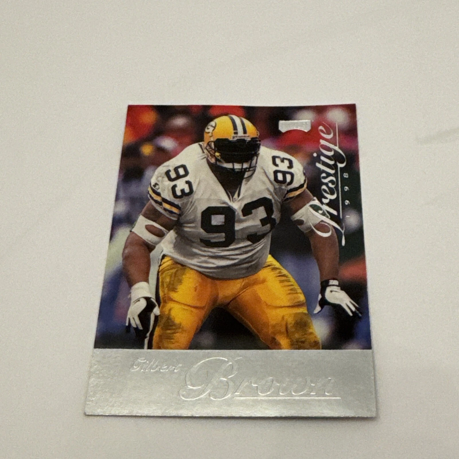 Gilbert Brown trading card