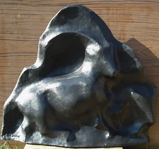 Fireplace Plate EE The Ibex Françoise Salmon Monnaie de Paris Animal 55kg