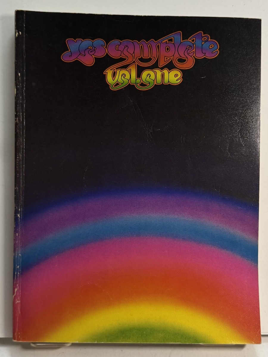Yes, Complete, Volume One, Songbook, 1976 | eBay