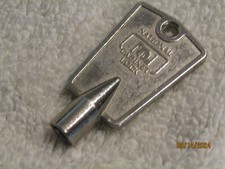Vintage National Cabinet Lock Appliance Freezer Lock Metal Key