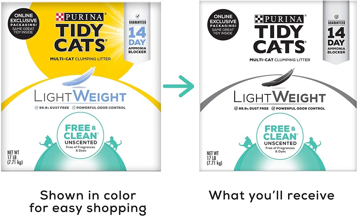 Tidy cat free and clean clearance lightweight
