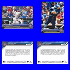 2023 Topps Christopher Morel/Miles Mastrobuoni ROOKIE CARDS SP Cubs #319 #596 RC