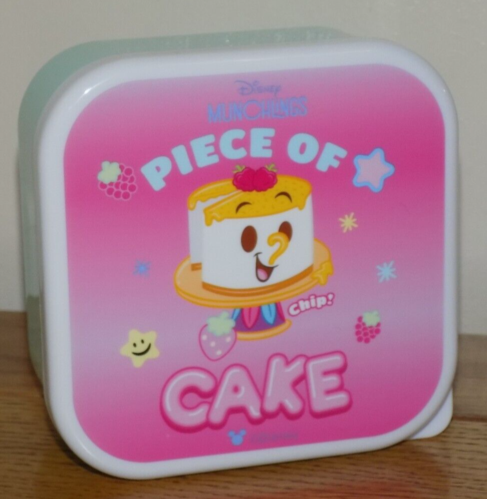 Disney Munchlings Lunch Box / Snack Pot  SMALL - BRAND NEW