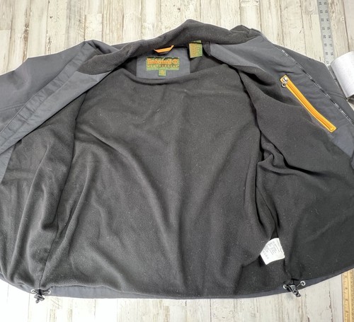 Timberland Jacket Zip Up Hooded Black Fall 2004 Size XL - Picture 12 of 13
