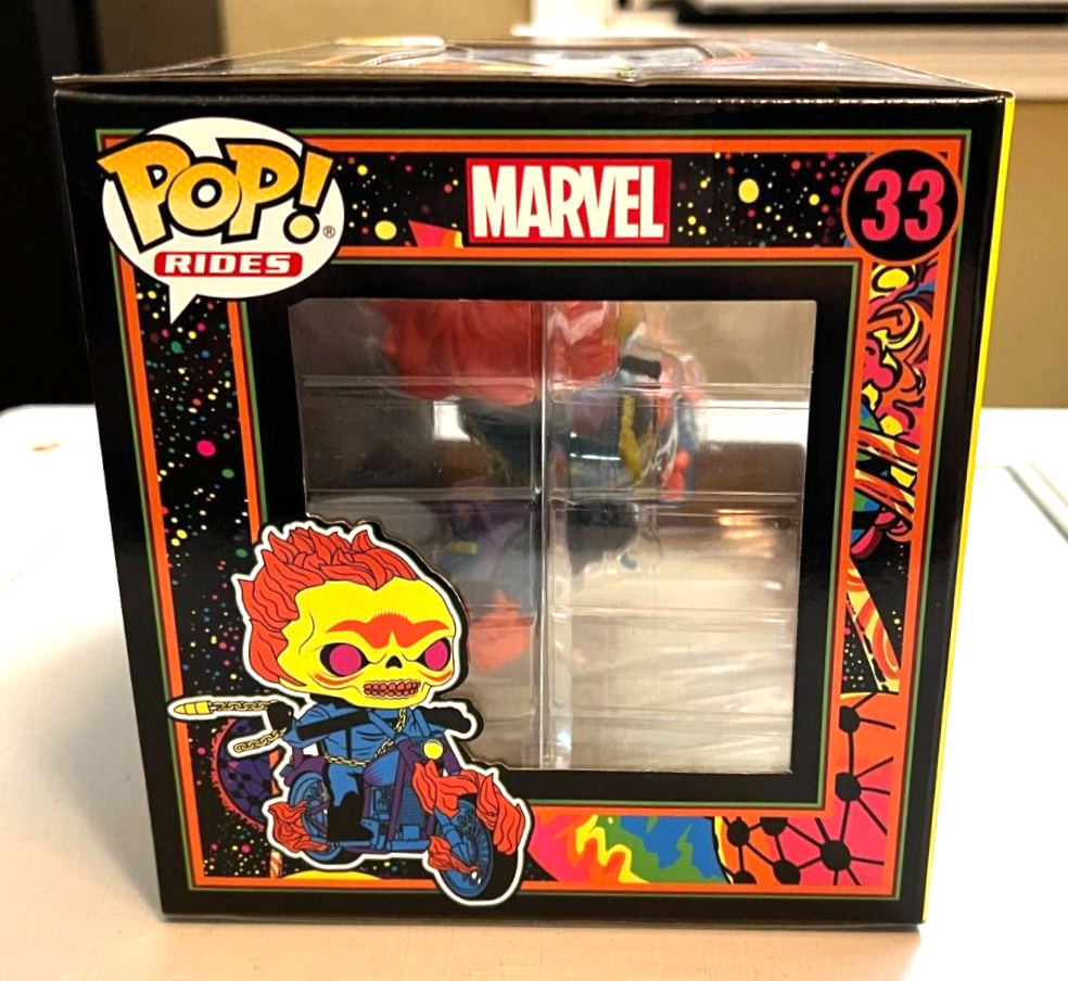 Funko Pop! Rides: Marvel Ghost Rider #33 Black Light [Funko