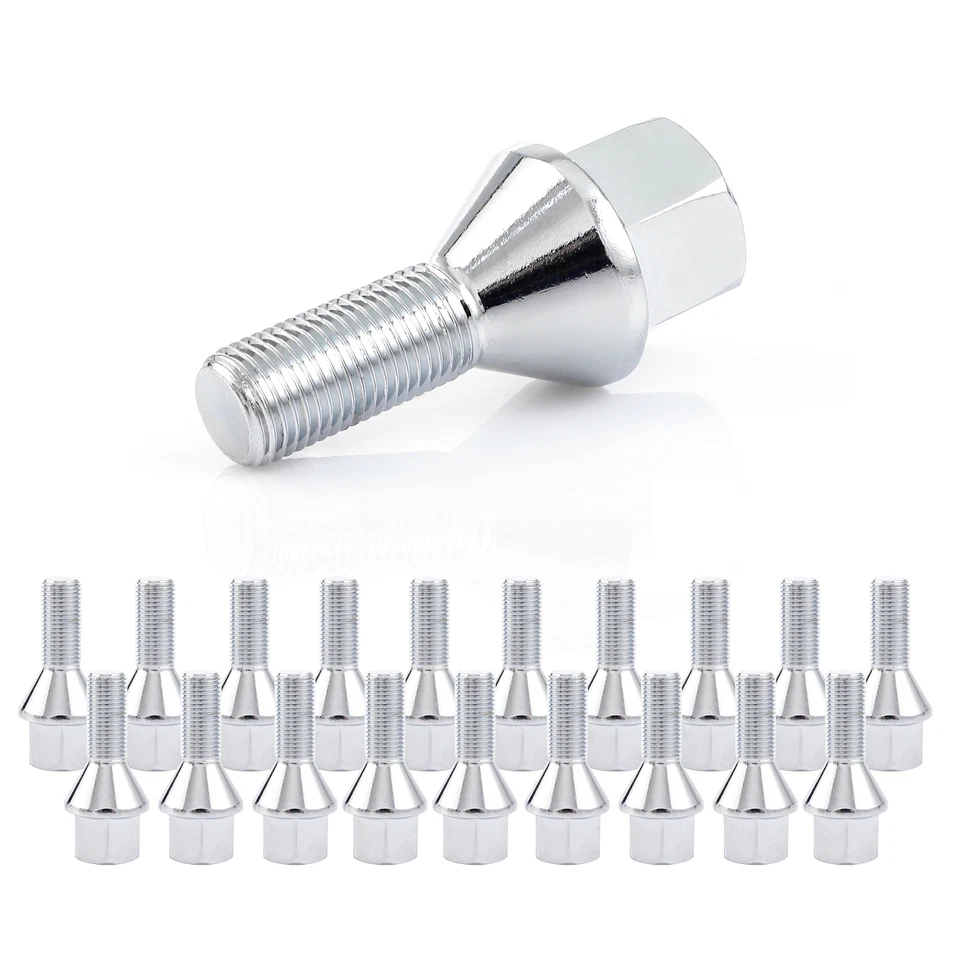 Tuercas de pernos de tuerca 12x1,25 (20) para Dodge Dart 2012-2016 y Chrysler 200 2015-17 Foto 2 de 4