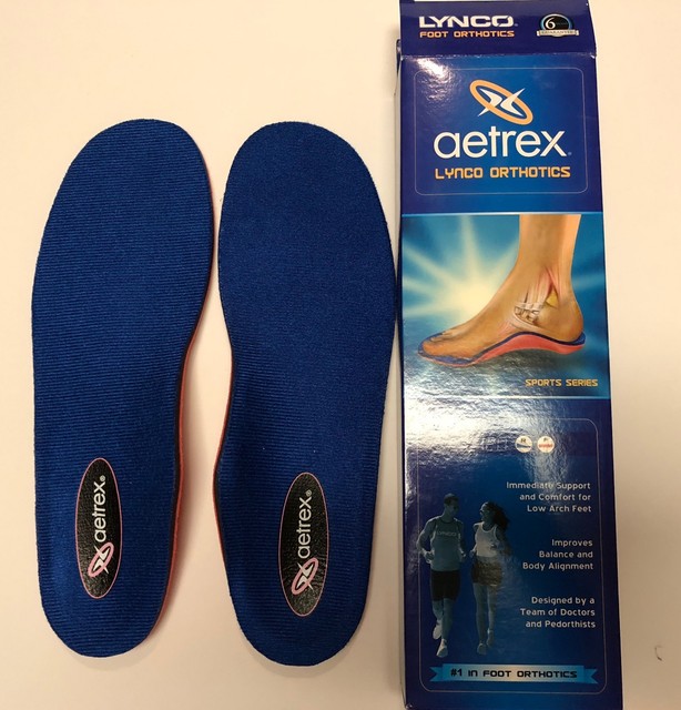 Aetrex Lynco Orthotics Full Length Insole Inserts L400 L405 L420 L425