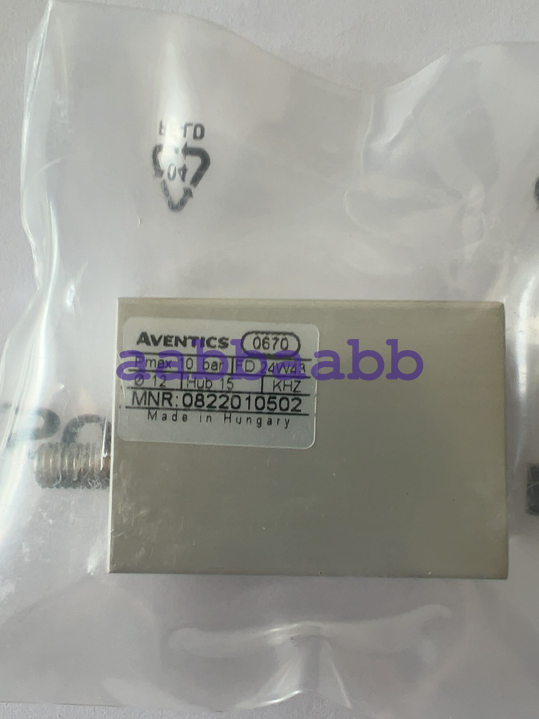 AVENTICS  Cylinder 0822010502 D20/H15