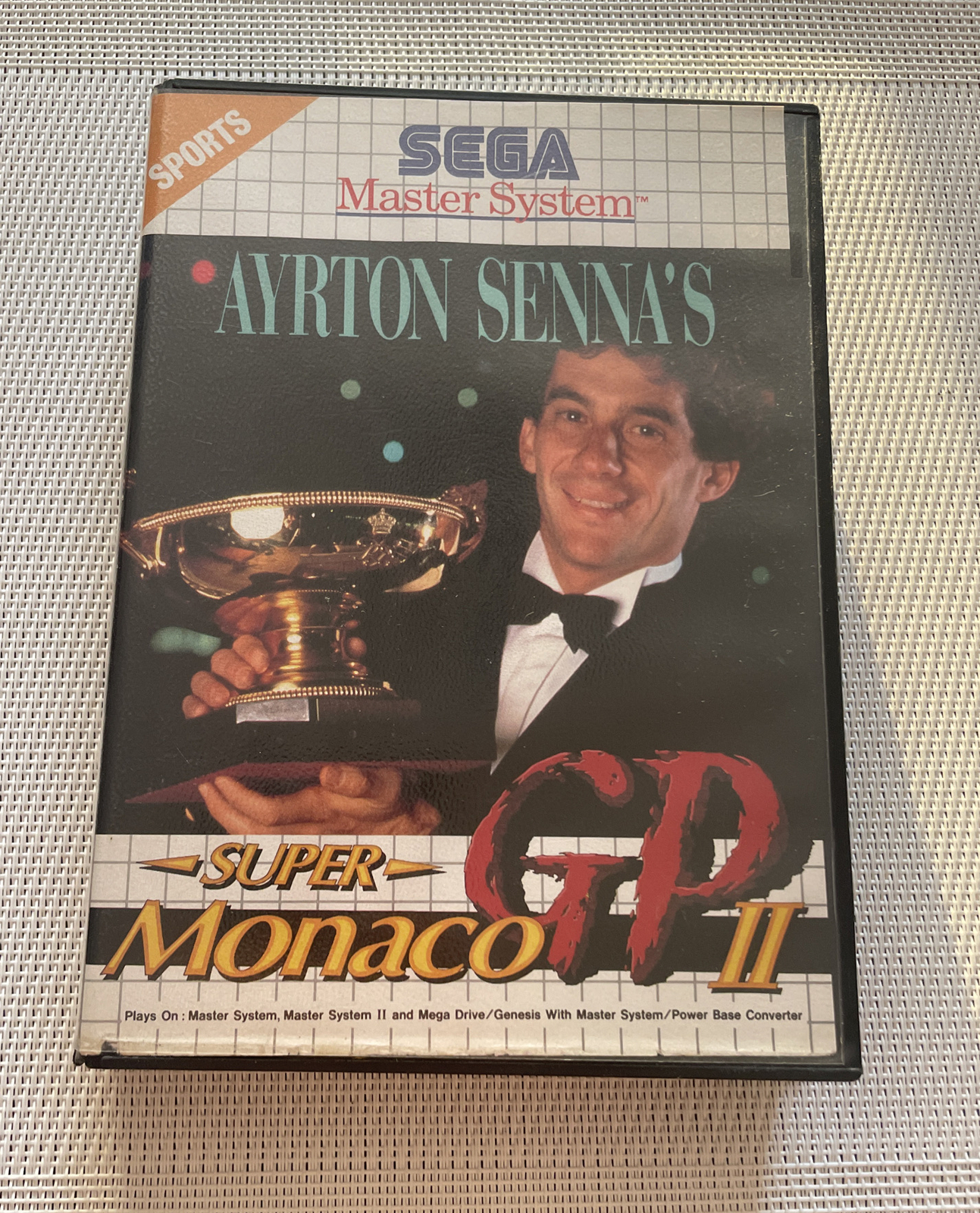 Ayrton Senna’s Super Monaco GP 2 II Sega Master System Complet PAL
